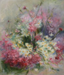 "Summer Ballet", oil on canvas, 80 x 70, 2009