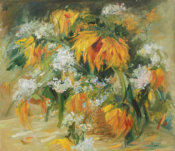 "Sunflowers" oil on canvas, 70 x 80, 2009