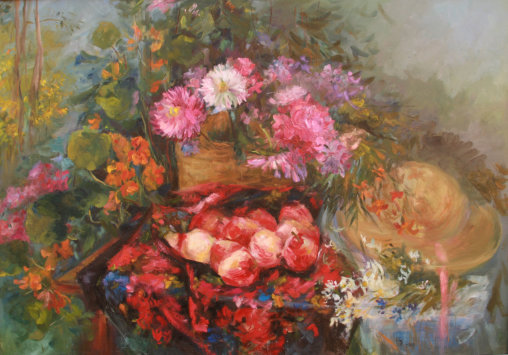 "Summer", oil on canvas, 70 x 100, 2009